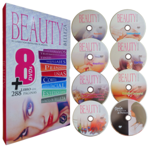 BEAUTY BELLEZA 1TOMO CON 8DVD'S
