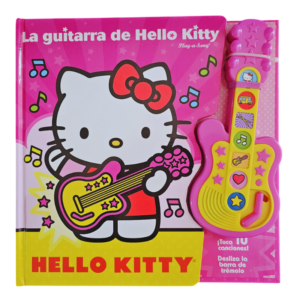 LIBRO INFANTIL INTERACTIVO LA GUITARRA DE HELLO KITTY