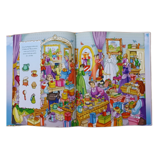 LIBRO INFANTIL LA BODA REAL, BUSCA Y ENCUENTRA 1 TOMO - Image 3