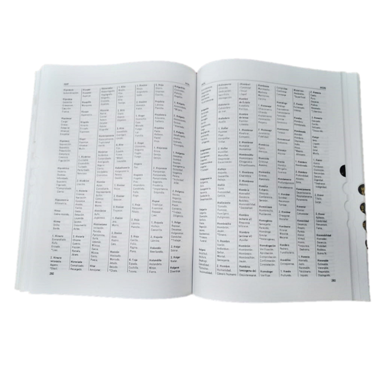 DICCIONARIO DE SINONIMOS Y ANTONIMOS 1 TOMO Programa Educativo Nacional Sa de Cv