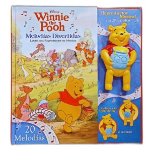 LIBRO INFANTIL MELODIAS DIVERTIDAS: WINNIE THE POOH