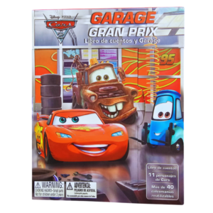 CARS 2 GARAGE GRAN PRIX: LIBRO DE CUENTOS Y GARAGE
