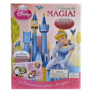 LIBRO INFANTIL, CONSTRUYE LA MAQUETA DE CASTILLO DE CENICIENTA