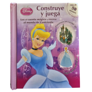 LIBRO INFANTIL CONSTRUYE Y JUEGA: CENICIENTA