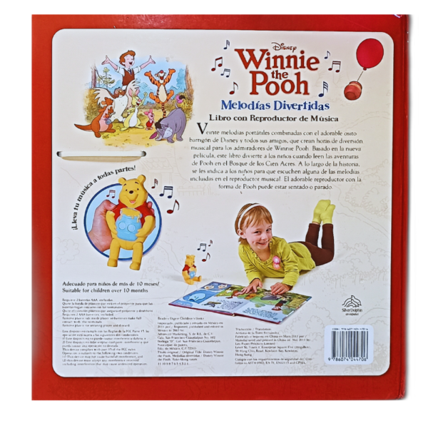 LIBRO INFANTIL MELODIAS DIVERTIDAS: WINNIE THE POOH - Image 2
