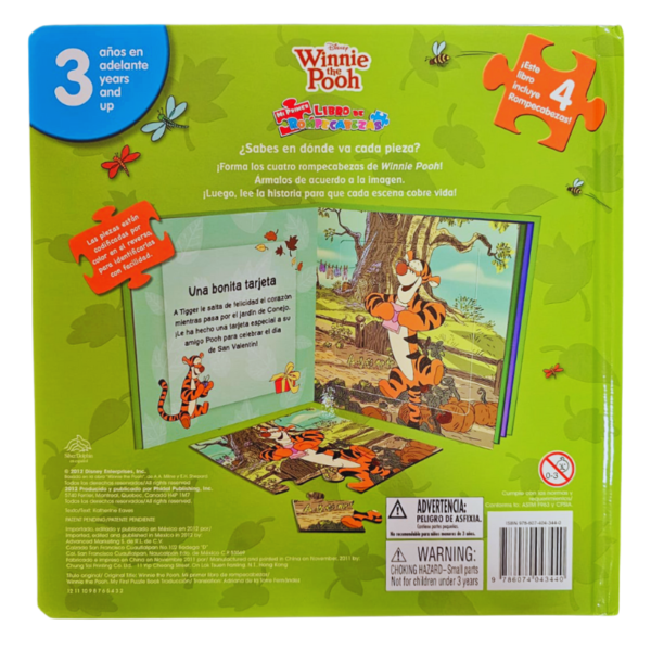 LIBRO DE ROMPECABEZAS: WINNIE THE POOH - Image 2