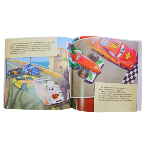 CARS 2 GARAGE GRAN PRIX: LIBRO DE CUENTOS Y GARAGE - Image 4