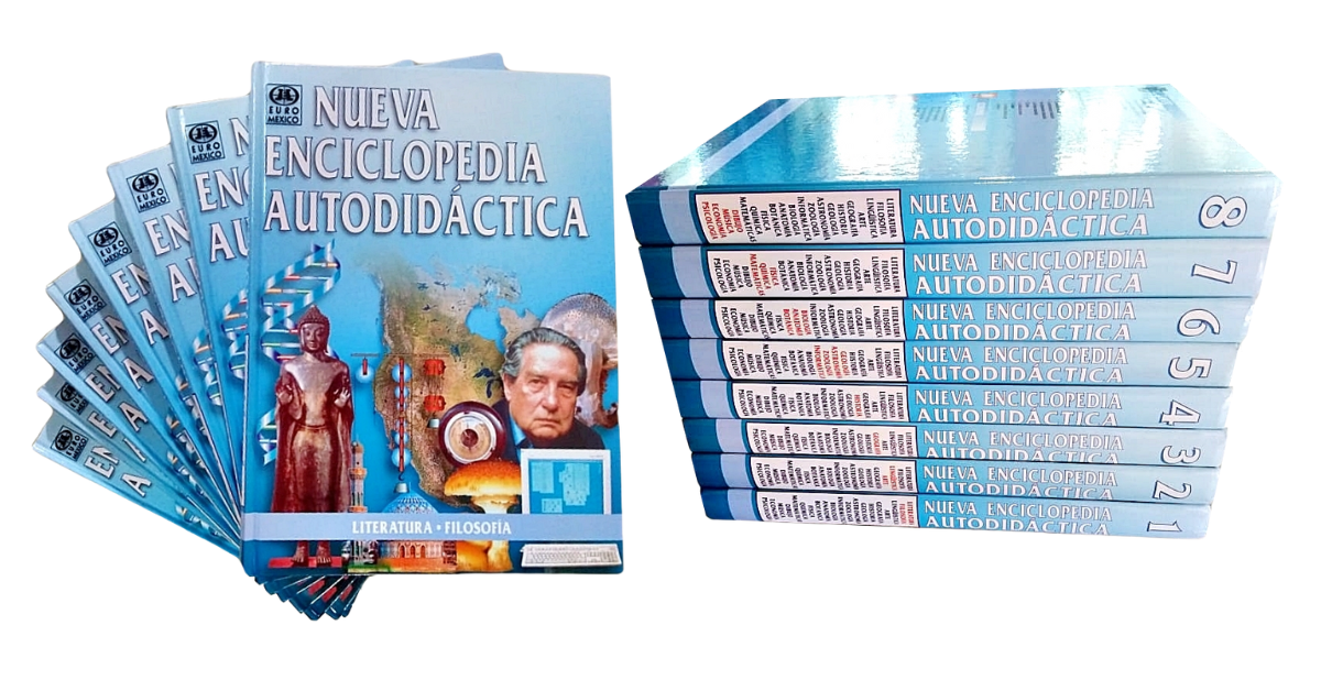 Nueva Enciclopedia Autodidactica 8 Tomos Programa Educativo Nacional Sa De Cv 2325