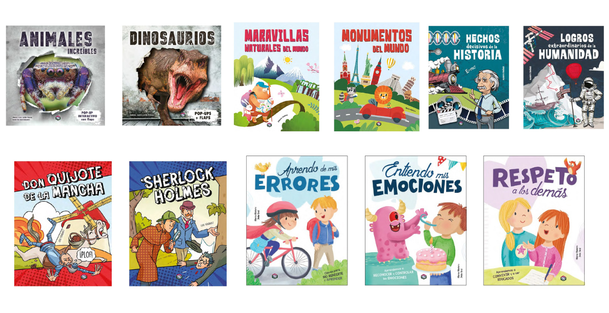 Libsa BIBLIOTECA INFANTIL DE CONOCIMIENTO LIBSA 11 TOMOS - Programa Educativo ...