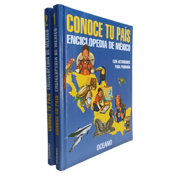 ENCICLOPEDIA DE MEXICO: CONOCE TU PAIS 2 TOMOS