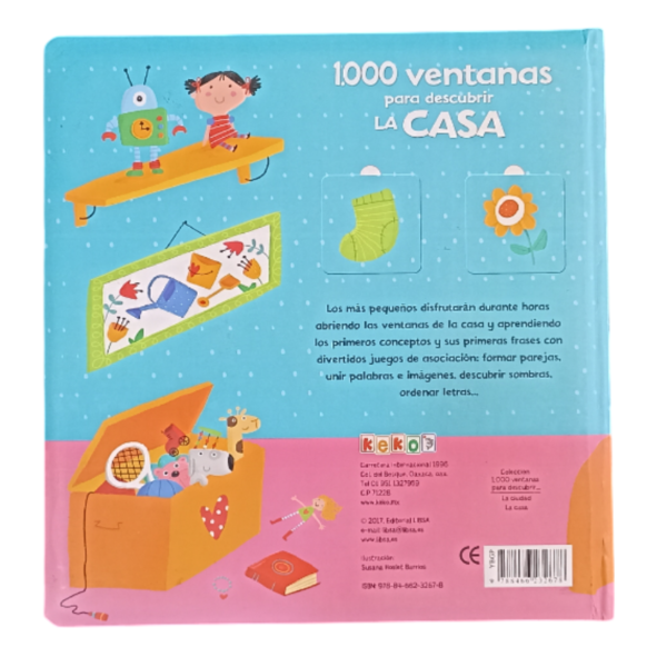 LIBRO INFANTIL 1000 VENTANAS PARA DESCUBRIR LA CASA - Image 2