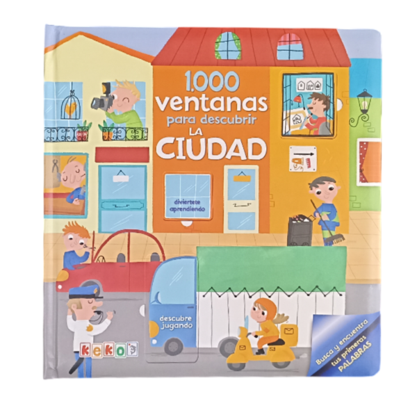 LIBRO INFANTIL 1000 VENTANAS PARA DESCUBRIR LA CIUDAD