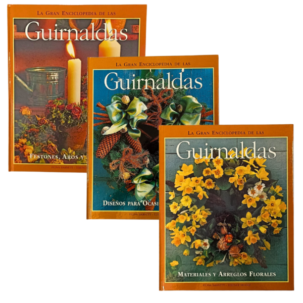 LA GRAN ENCICLOPEDIA DE LAS GUIRNALDAS 3 TOMOS
