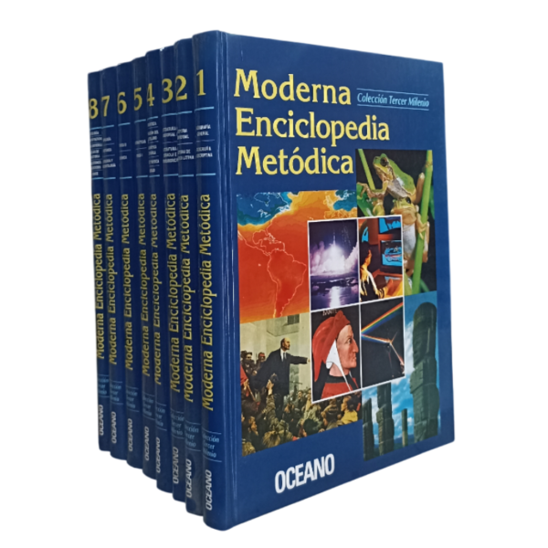 MODERNA ENCICLOPEDIA METODICA 8 TOMOS