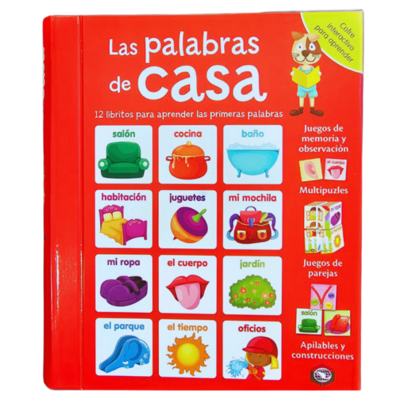 COFRE INTERACTIVO PARA APRENDER LAS PALABRAS DE LA CASA