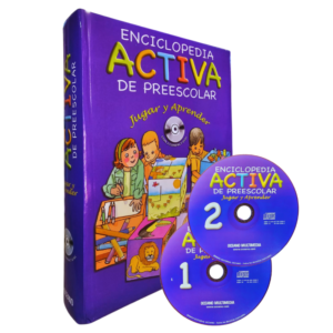 ENCICLOPEDIA ACTIVA DE PREESCOLAR 1 TOMO CON 2 CD-AUDIOS