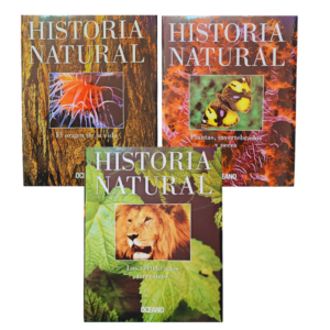 BIBLIOTECA DE HISTORIA NATURAL 3 TOMOS