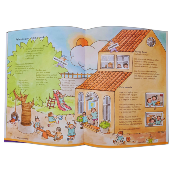 ENCICLOPEDIA ACTIVA DE PREESCOLAR 1 TOMO CON 2 CD-AUDIOS - Image 2