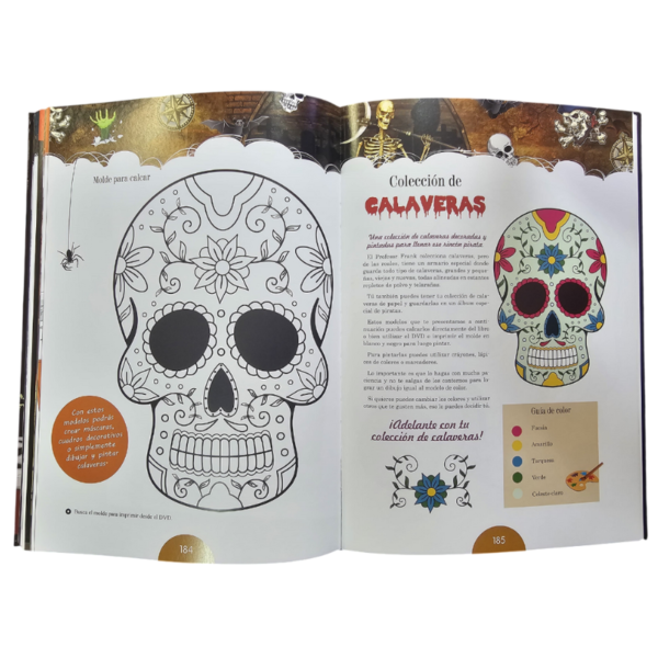 LIBRO DE MANUALIDADES CREA TU PROPIO MONSTRUO 1 TOMO CON DVD - Image 3