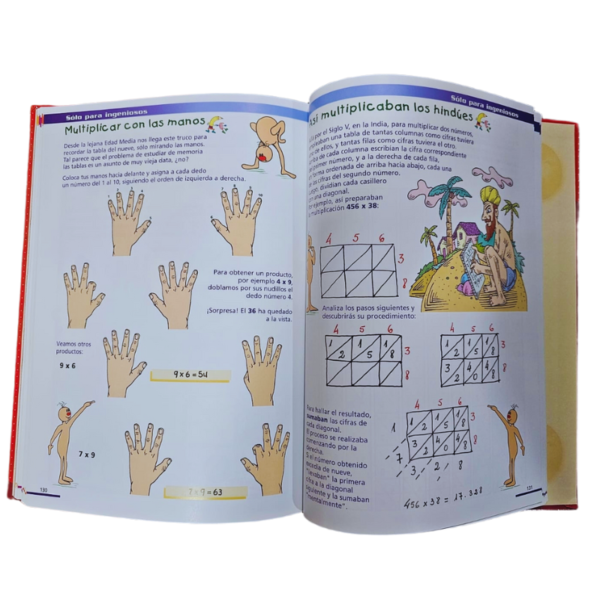 JUGANDO CON LAS MATEMATICAS ¡Y A DESARROLLAR EL INGENIO! 2 TOMOS - Image 5
