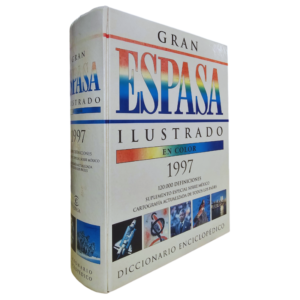 GRAN ESPASA DICCIONARIO ENCICLOPEDICO ILUSTRADO EN COLOR 1 TOMO
