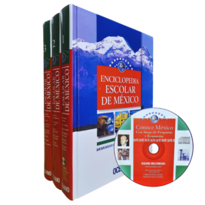 ENCICLOPEDIA ESCOLAR DE MEXICO 3 TOMO CON CD-ROM