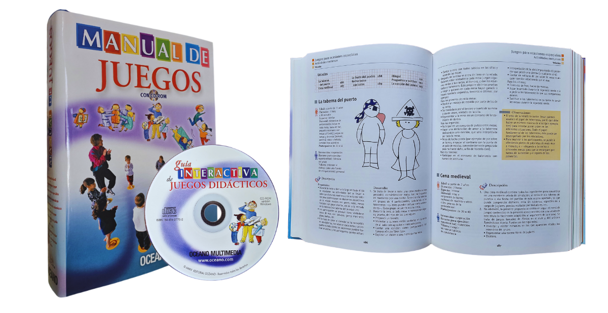 MANUAL DE JUEGOS Y DESARROLLO INFANTIL 1 TOMO CON CD-ROM - Programa ...