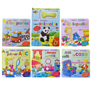 ENCICLOPEDIA INFANTIL DE INGLES MAGIC TEACHER 6 TOMOS