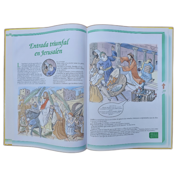 LA BIBLIA DE LOS NIÑOS 2 TOMOS - Image 2