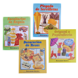 MANUALIDADES CREATIVAS 4 TOMOS