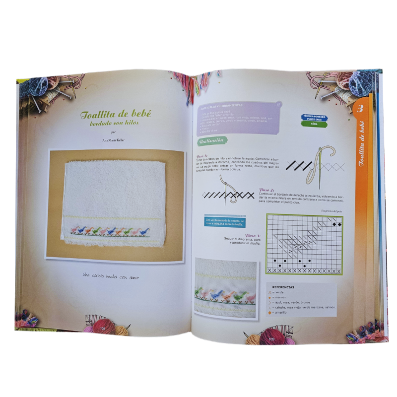 TEJIDO, BORDADO Y TELAR 1 TOMO CON CD - Image 4