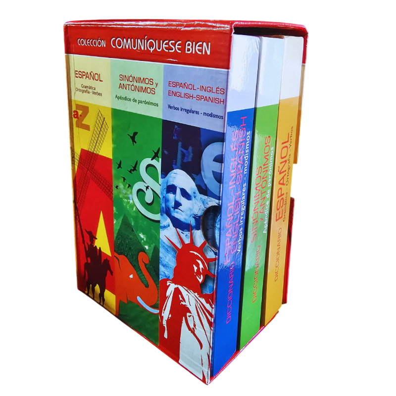 COLECCION COMUNIQUESE BIEN 3 DICCIONARIOS