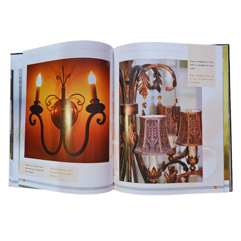 ENC. DE DISEÑO LAMPARAS DE HIERRO 1 TOMO - Image 3
