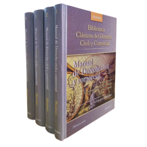 BIBLIOTECA CLASICOS DEL DERECHO CIVIL Y COMERCIAL 4 TOMOS PRIMERA SERIE