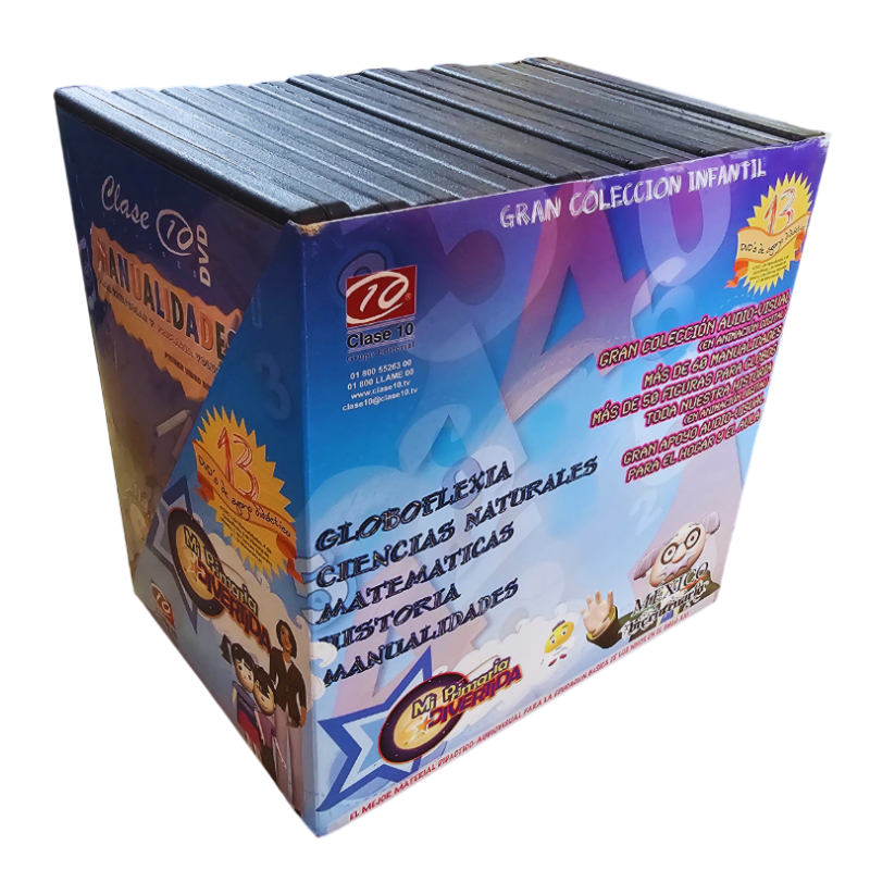 MI PRIMARIA DIVERTIDA 13 DVD´S