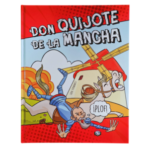 LIBRO INFANTIL DON QUIJOTE DE LA MANCHA COMIC CLASICO