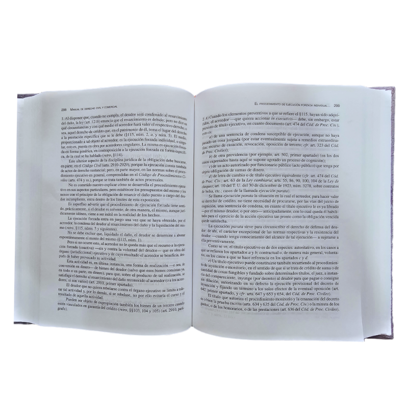 BIBLIOTECA CLASICOS DEL DERECHO CIVIL Y COMERCIAL 4 TOMOS PRIMERA SERIE - Image 4