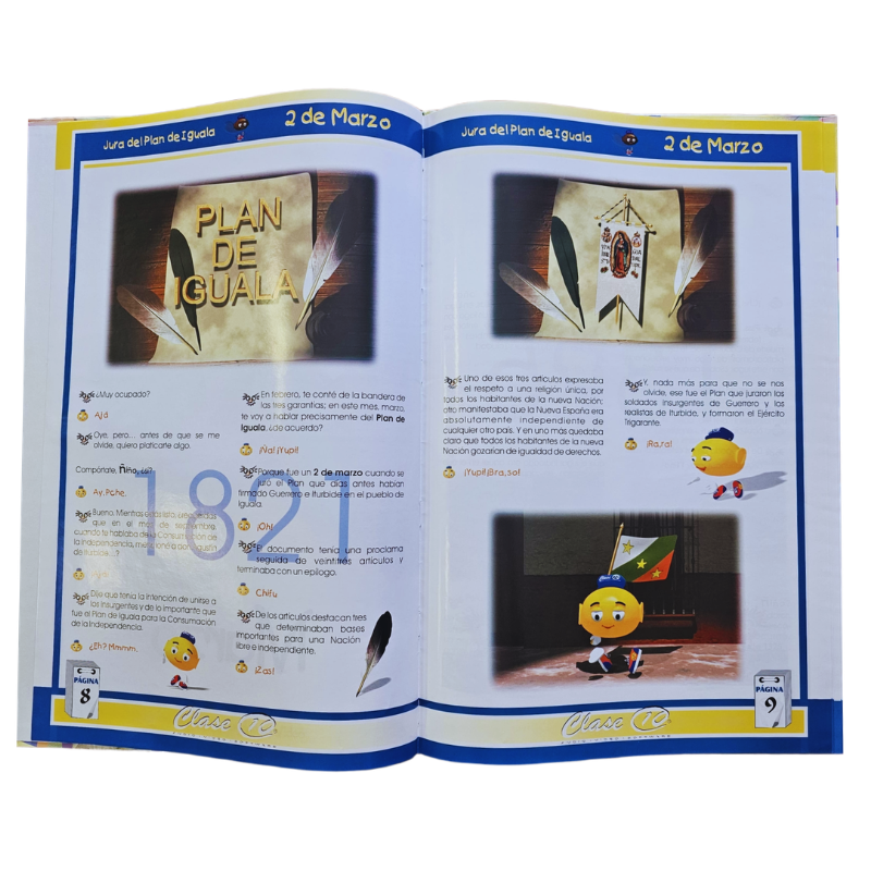 HISTORIA DE MEXICO PARA PRIMARIA 2 TOMOS/2DVD/LOTERIA - Image 4