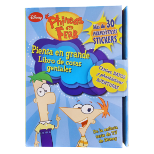 LIBRO PIENSA EN GRANDE DE PHINEAS Y FERB