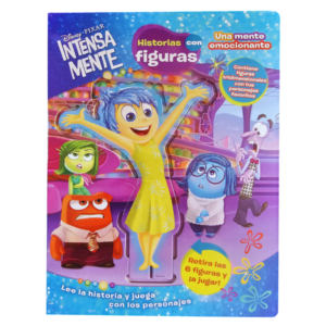 LIBRO HISTORIAS CON FIGURAS INTENSAMENTE - UNA MENTE EMOCIONANTE