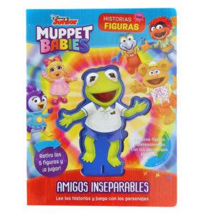 LIBRO HISTORIAS CON FIGURAS MUPPET BABIES-AMIGOS INSEPARABLES