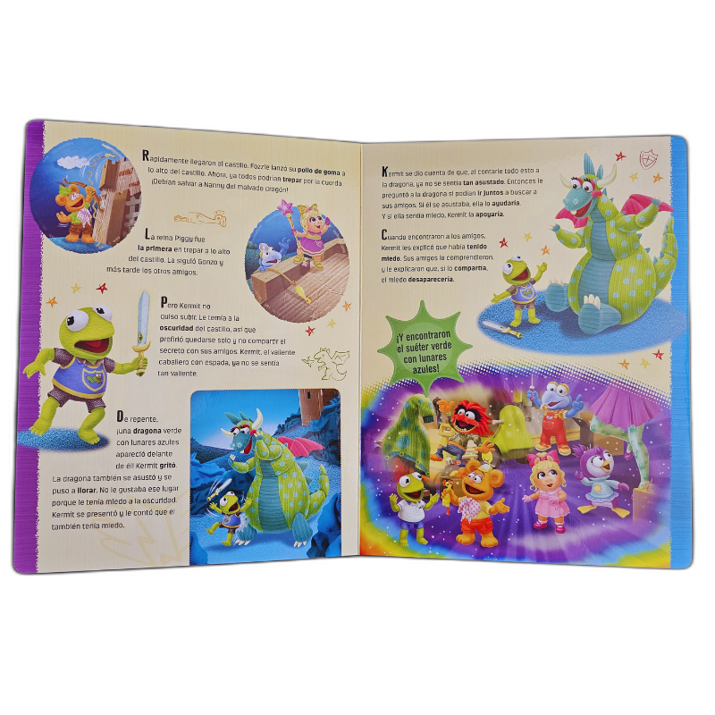 LIBRO HISTORIAS CON FIGURAS MUPPET BABIES-AMIGOS INSEPARABLES - Image 3