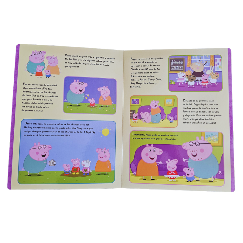 LIBRO HISTORIAS CON FIGURAS PEPPA PIG - ¡ESTOY CRECIENDO! - Image 3