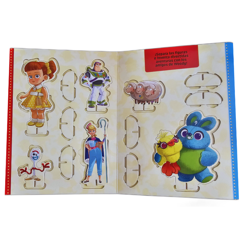 LIBRO TOY STORY 4: ENTRE AMIGOS - HISTORIAS CON FIGURAS 1 TOMO - Image 4