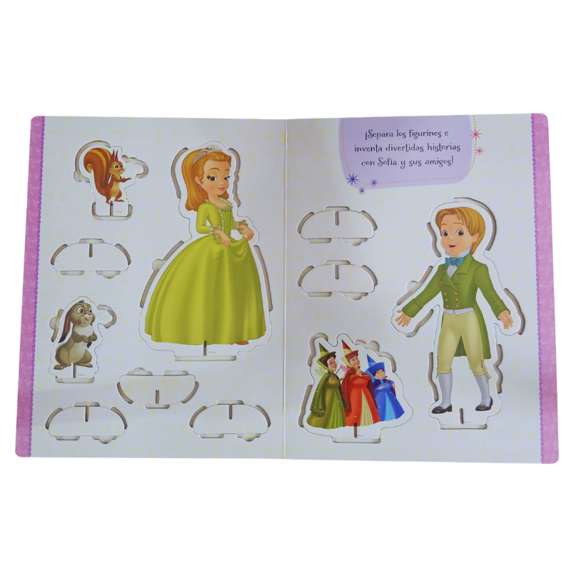 LIBRO HISTORIAS CON FIGURAS PRINCESITA SOFIA - AVENTURAS DE PRINCESA - Image 4