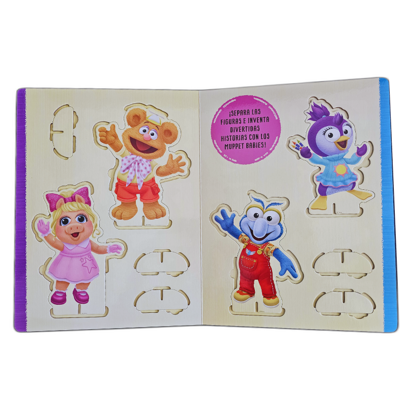 LIBRO HISTORIAS CON FIGURAS MUPPET BABIES-AMIGOS INSEPARABLES - Image 4