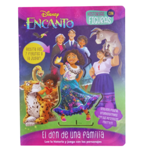 LIBRO HISTORIAS CON FIGURAS ENCANTO EL DON DE UNA FAMILIA