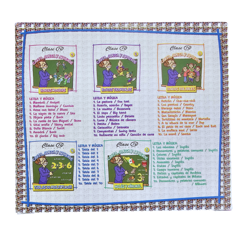 CANTA, JUEGA Y APRENDE 5CD - Image 2