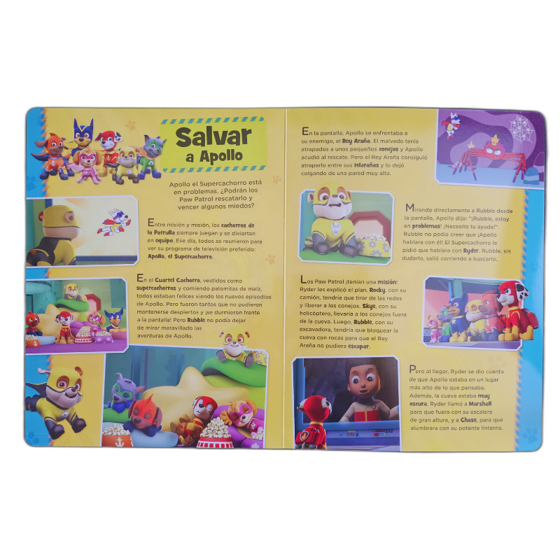 LIBRO HISTORIAS CON FIGURAS PAW PATROL: UN NUEVO AMIGO - Image 3