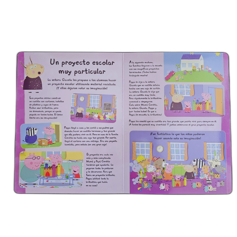 LIBRO HISTORIAS CON FIGURAS PEPPA PIG - ¡A FESTEJAR! - Image 3